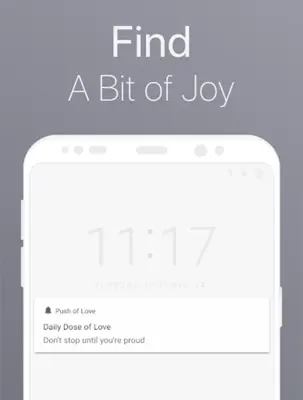 Push of Love Inspirational Push Notifications android App screenshot 0